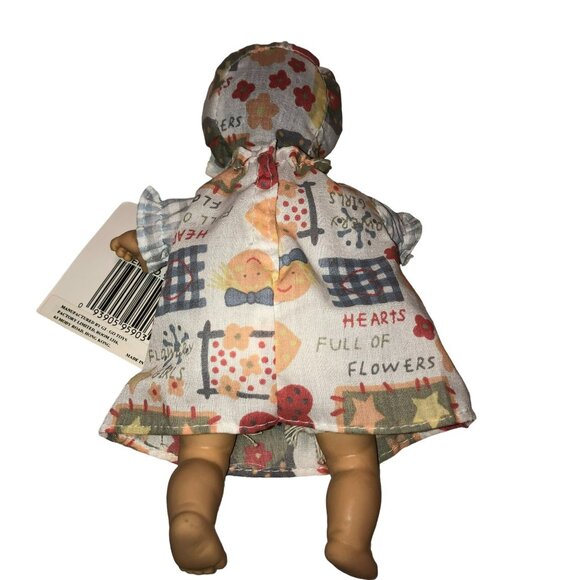 NWT MY PALS GIGO PORCELAIN DOLL WITH BEAN BAG BODY BROWN HAIR BLUE EYES TOY - Picture 3 of 5